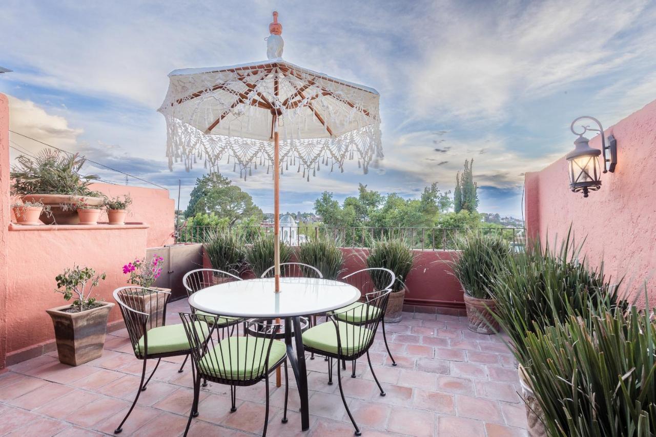 3Br Garden Home With Rooftop & Garage In Centro San Miguel De Allende Exterior foto